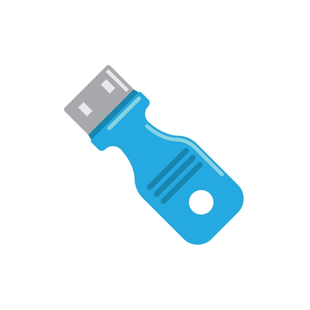Plantilla de diseño de elemento de vector de disco flash