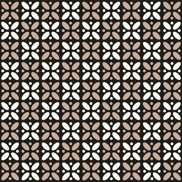 plantilla de diseño de elementos vectoriales de textura de tela batik javanesa