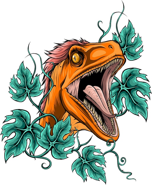 Plantilla de diseño de esport del logotipo de la mascota raptor