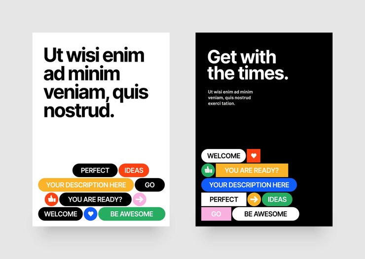 Vector plantilla de diseño para eventos o relacionados con el negocio