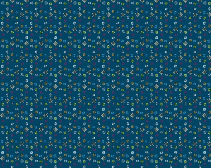 plantilla de diseño floral transparente moderno creativo vector repetir fondo