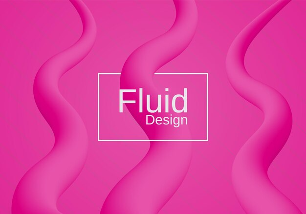 plantilla de diseño de fluido de fondo abstracto