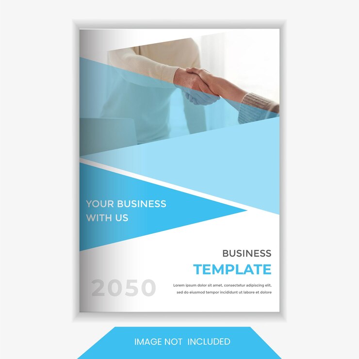 Plantilla de diseño de folleto o volante Plantilla de presentación de diseño de portada de libro de informe anual en tamaño A4