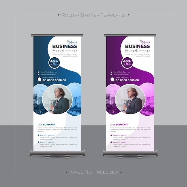 Plantilla de diseño de folleto tríptico de negocios corporativos modernos creativos
