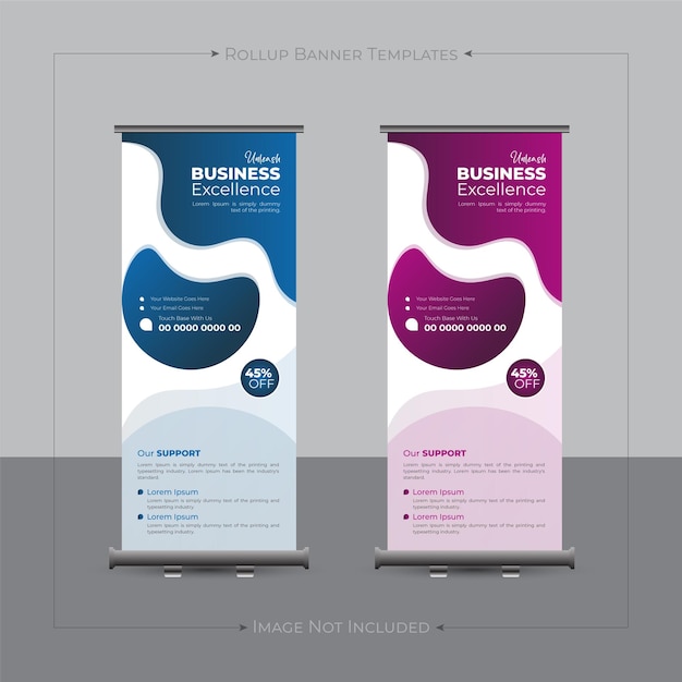Plantilla de diseño de folleto tríptico de negocios corporativos modernos creativos