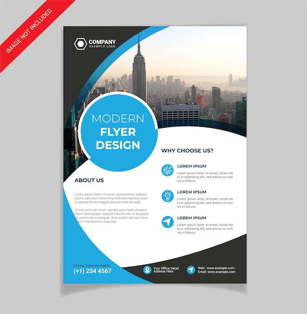 plantilla de diseño de folletos empresariales