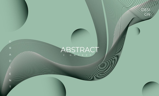 Plantilla de diseño de fondo abstracto con tema abstracto