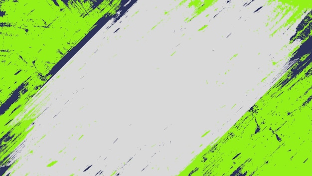 Plantilla de diseño de fondo deportivo grunge verde abstracto
