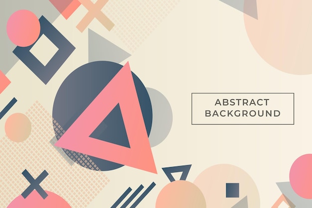 plantilla de diseño de fondo geométrico