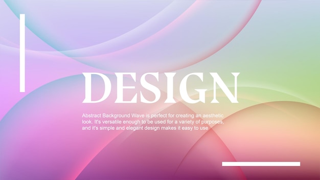 Plantilla de diseño de fondo de gradiente premium