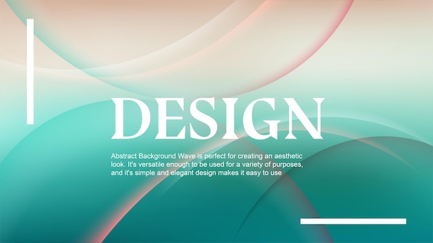 Plantilla de diseño de fondo de gradiente premium
