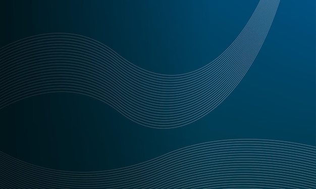 plantilla de diseño de fondo de ilustración vectorial de gradiente geométrico azul negro y claro abstracto