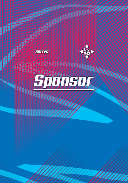 Plantilla de diseño de fondo de Jersey