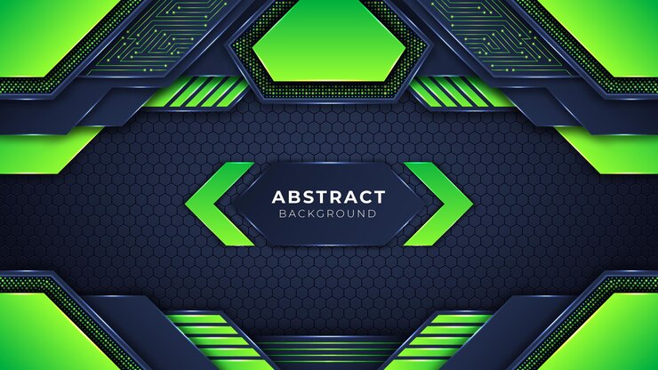 Plantilla de diseño de fondo metálico de forma moderna abstracta