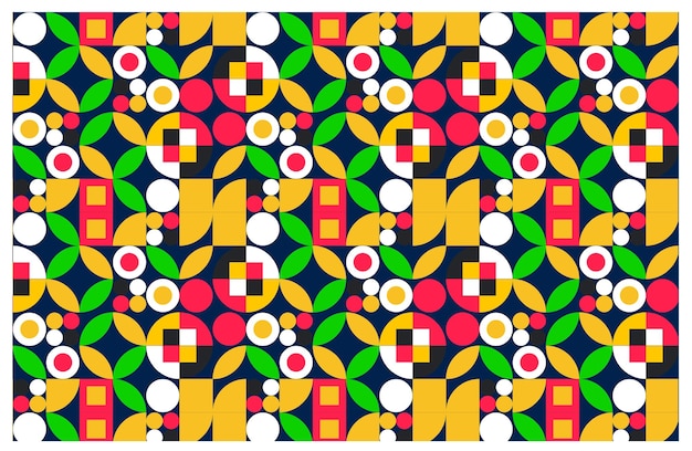 plantilla de diseño de fondo de patrón sin costuras
