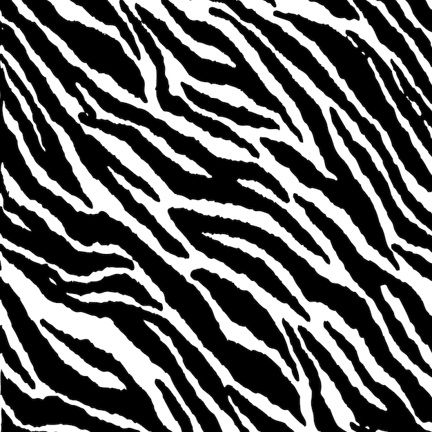 plantilla de diseño de fondo de patrón de textura de animales de cebra