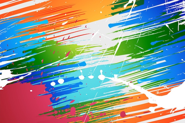 plantilla de diseño de fondo Splatter