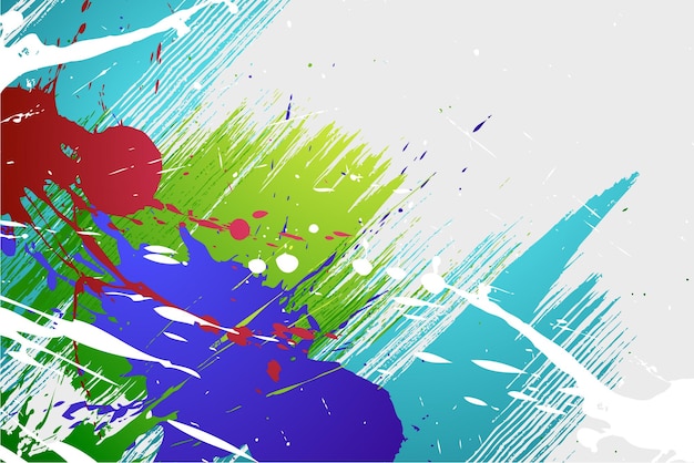 plantilla de diseño de fondo Splatter