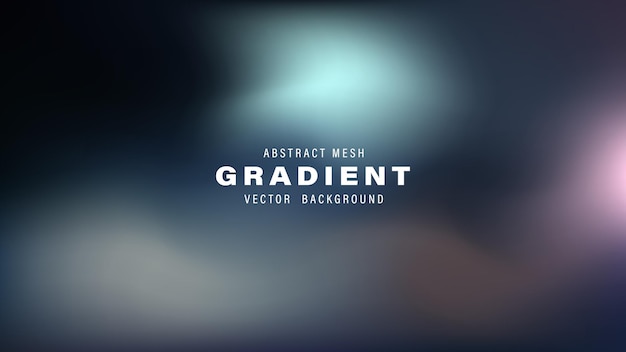 plantilla de diseño de fondo de vectores de gradiente de malla abstracta