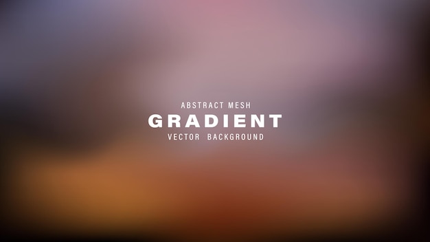 plantilla de diseño de fondo de vectores de gradiente de malla abstracta