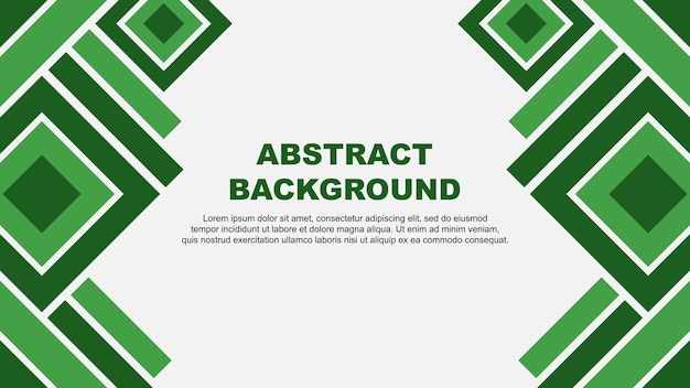 plantilla de diseño de fondo verde abstracto estandarte abstracto papel tapiz vectorial ilustración vectorial verde