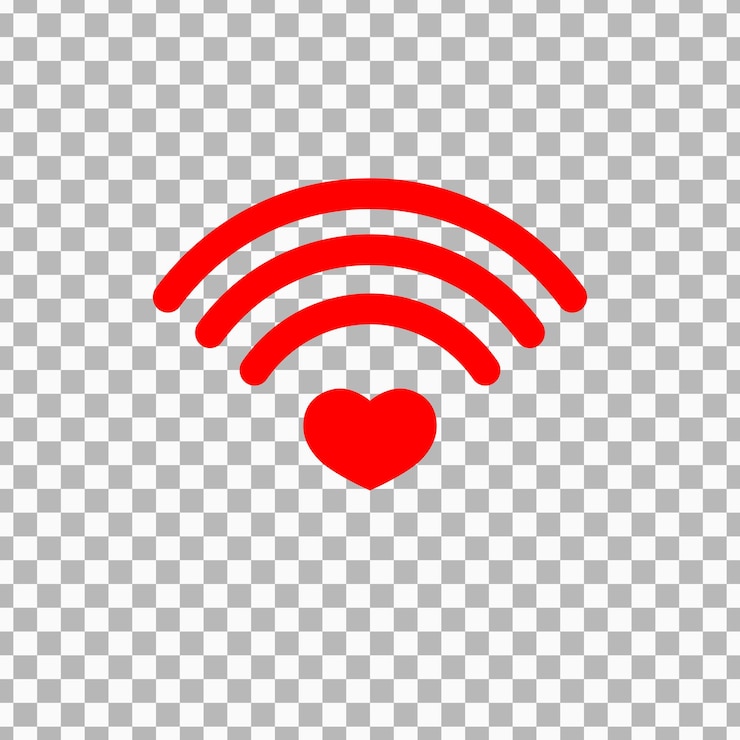 Vector plantilla de diseño gráfico de icono wi fi ilustración vectorial de símbolo de comunicación