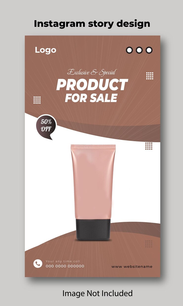 Plantilla de diseño de historias de Instagram de producto exclusivo y de calidad
