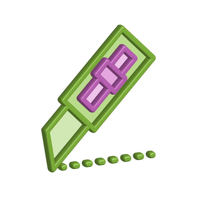 plantilla de diseño del icono del cortador
