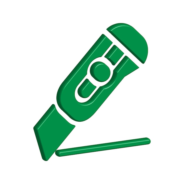 plantilla de diseño del icono del cortador