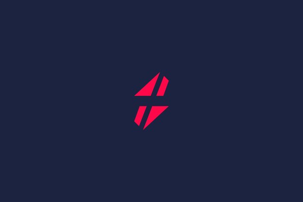 plantilla de diseño de icono de la letra t del logotipo con el logotipo de inspiración del trueno vectorial