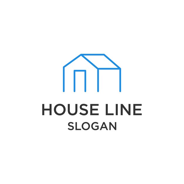 Plantilla de diseño de icono de logotipo de casa