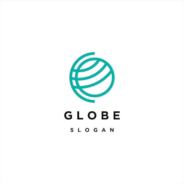 Plantilla de diseño de icono de logotipo de globo