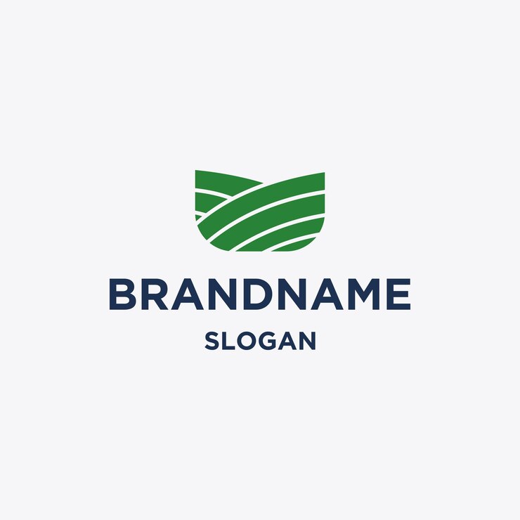 Plantilla de diseño de icono de logotipo de granja