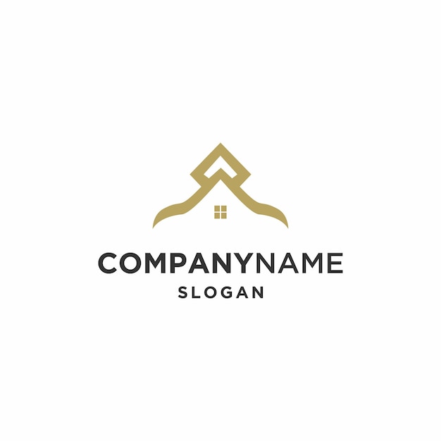Plantilla de diseño de icono de logotipo de inicio