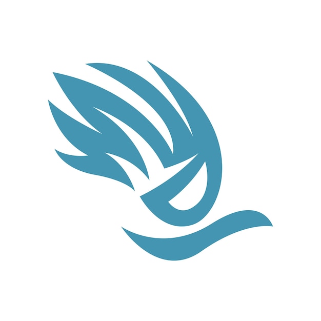 plantilla de diseño de icono de transbordador