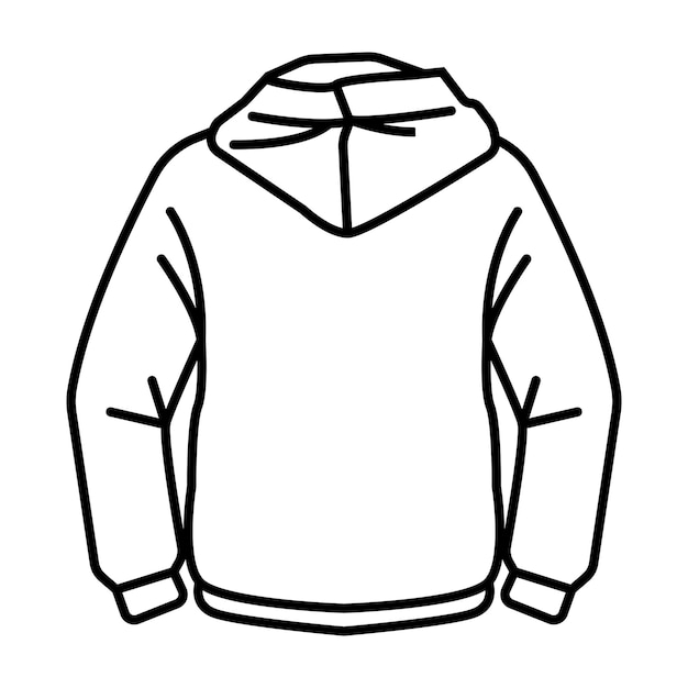 Vector plantilla de diseño de ilustración de icono de símbolo de chaqueta