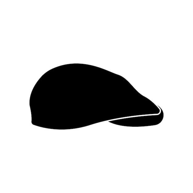 Plantilla de diseño de ilustración de icono de símbolo de sombrero