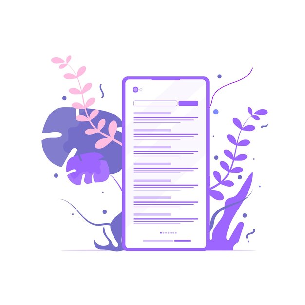 Plantilla de diseño de ilustración de página de inicio de sesión