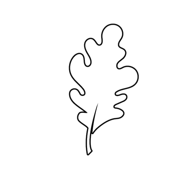 plantilla de diseño de ilustración vectorial de la hoja de arce de otoño