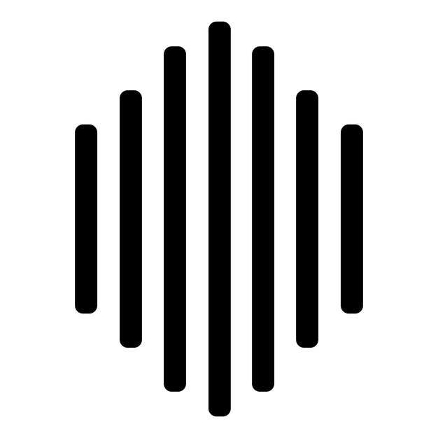 plantilla de diseño de ilustración vectorial de icono de línea vertical
