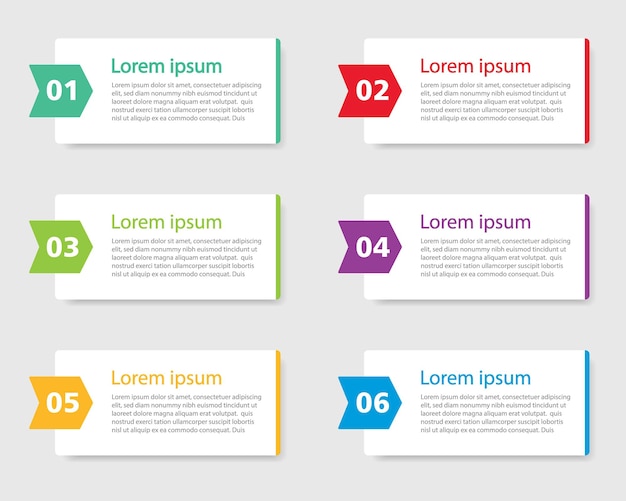Plantilla de diseño de infografía de vector