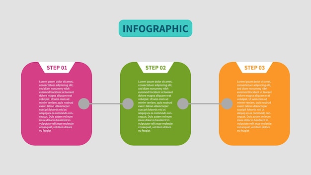 plantilla de diseño de infografía vectorial Diseño vectorial de infografía de negocios Visualización de datos de negocios