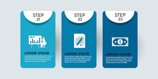 plantilla de diseño infográfico con lugar para sus datos