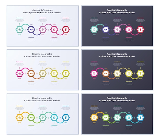 plantilla de diseño infográfico vector infográfico pasos infográfico proceso infográfico línea de tiempo