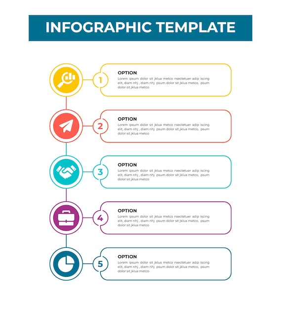 plantilla de diseño infográfico