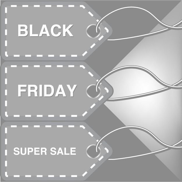 Plantilla de diseño de inscripción de venta de viernes negro banner de viernes negro ilustración vectorial