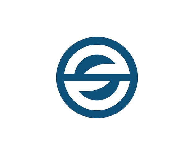 Plantilla de diseño de logo de letra S