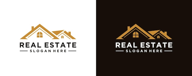 Plantilla de diseño de logo de vector de inmobiliaria