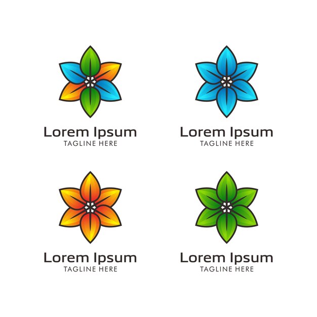 Plantilla de diseño de logotipo abstracto.