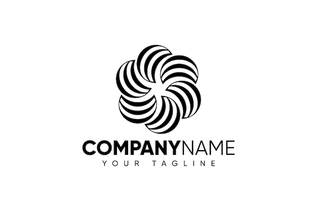 plantilla de diseño de logotipo abstracto